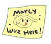 marcy wuz here